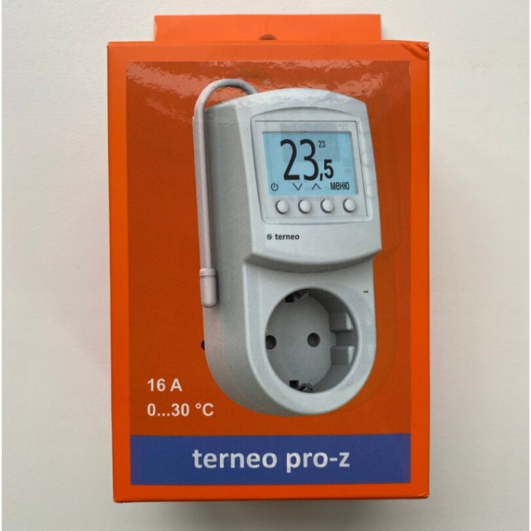 Терморегулятор Terneo pro-z (розетковий) - Магазин UDEN-S